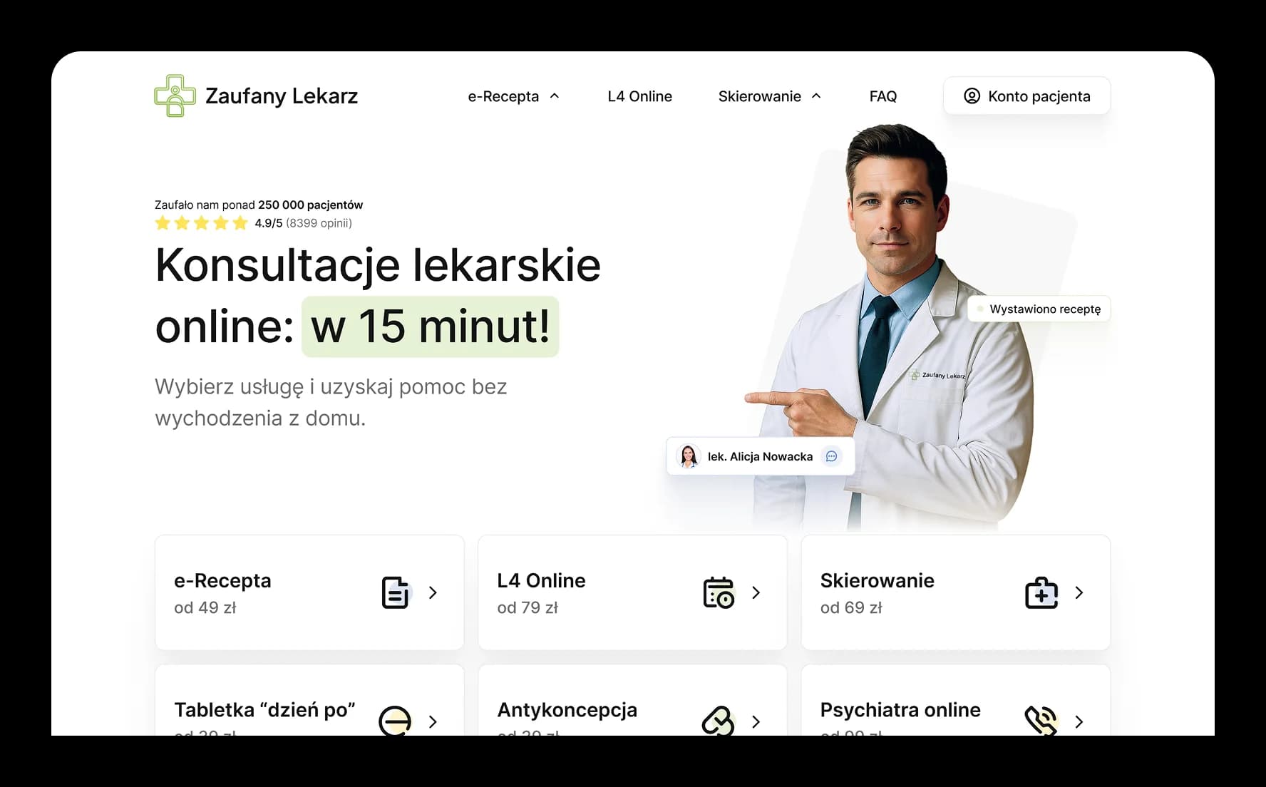 Zaufany Lekarz aplikacja